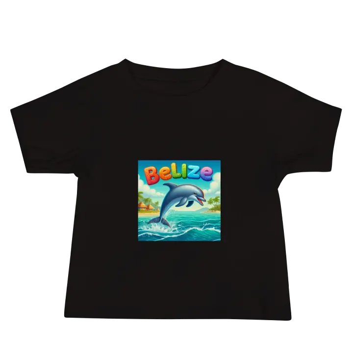 Belize Dolphin Adventure Baby Tee product image (5)