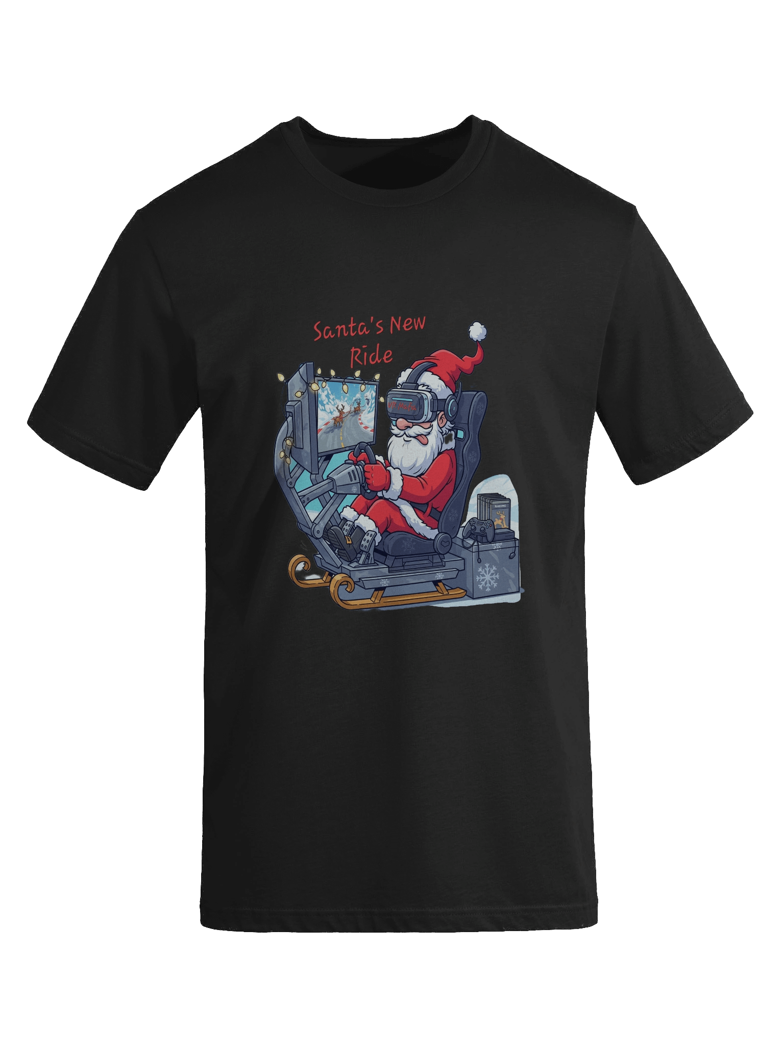 VR Santa: Sleigh Racing Adventure T-Shirt (Limited Time Only) product image (1)