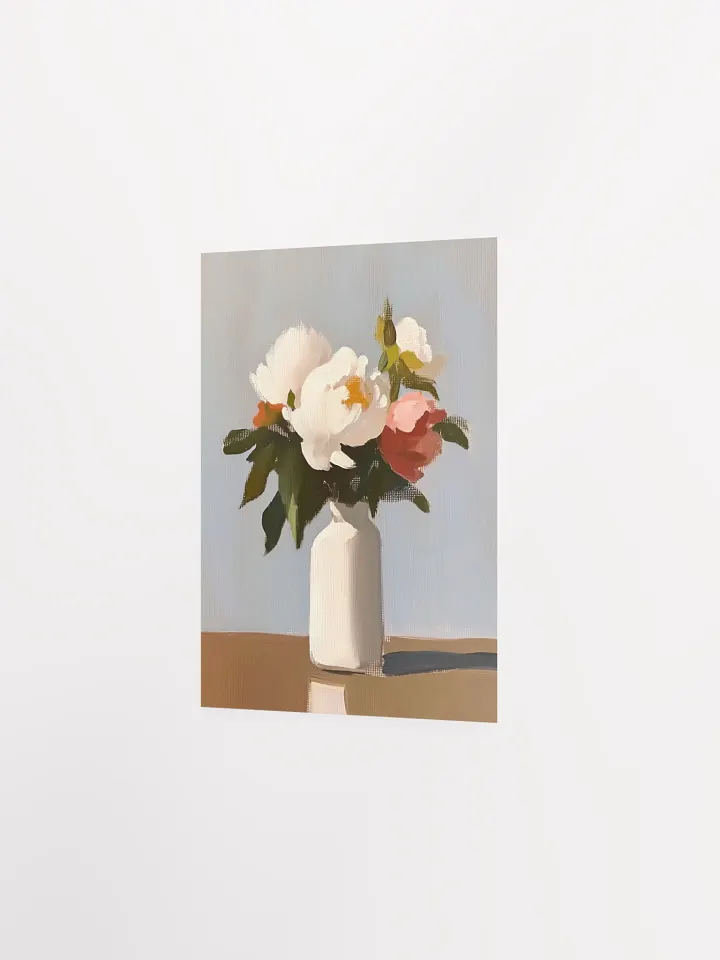 Modern Farmhouse: Peonies Vase I Art Print product image (10)