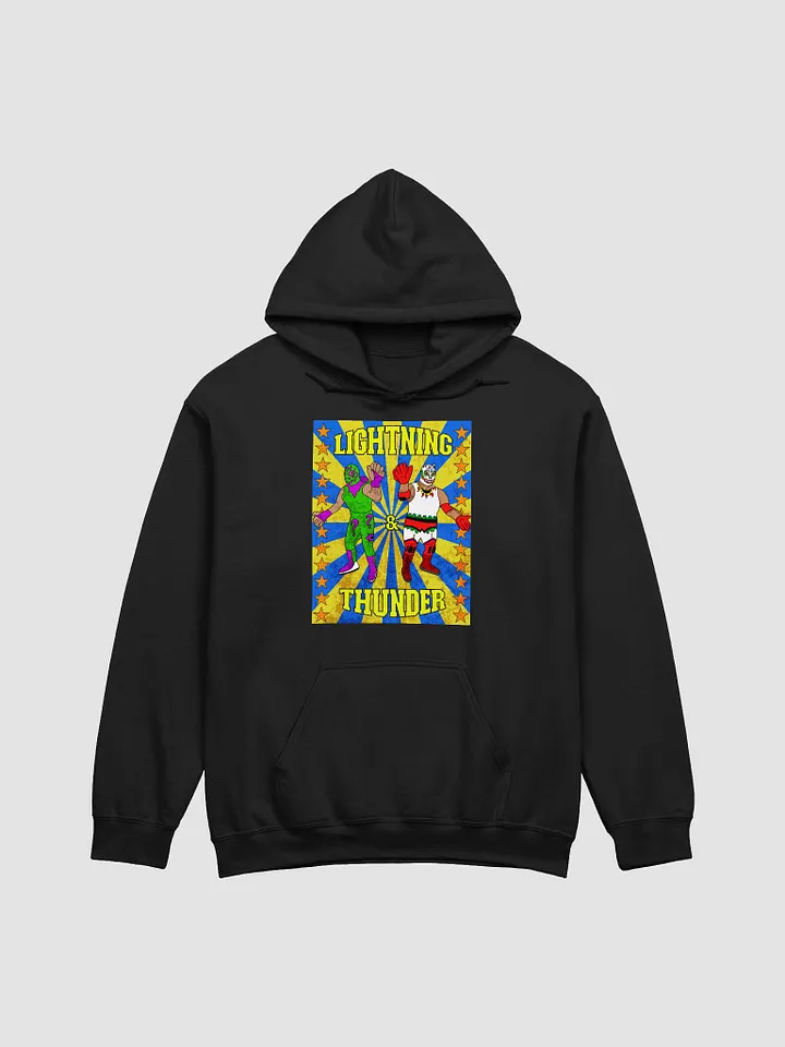 Lightning & Thunder Lucha Figures Hoodie product image (7)