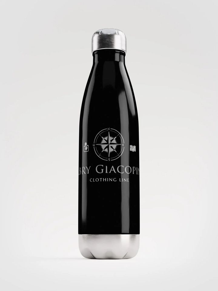 Borraccia Termica Nera con Logo – Gabry Giacopino Clothing Line product image (1)