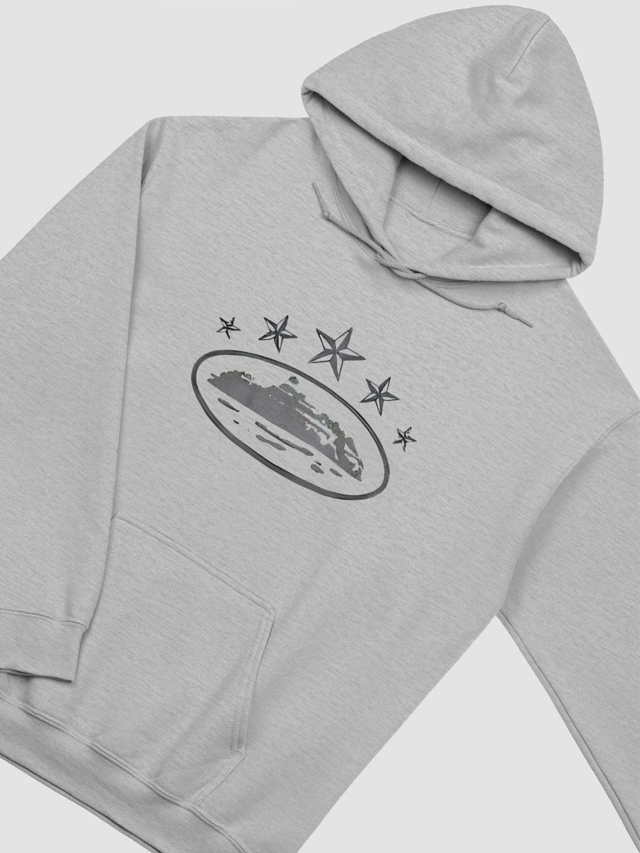 Corteiz 5 Starz Alcatraz Hoodie Grey product image (2)