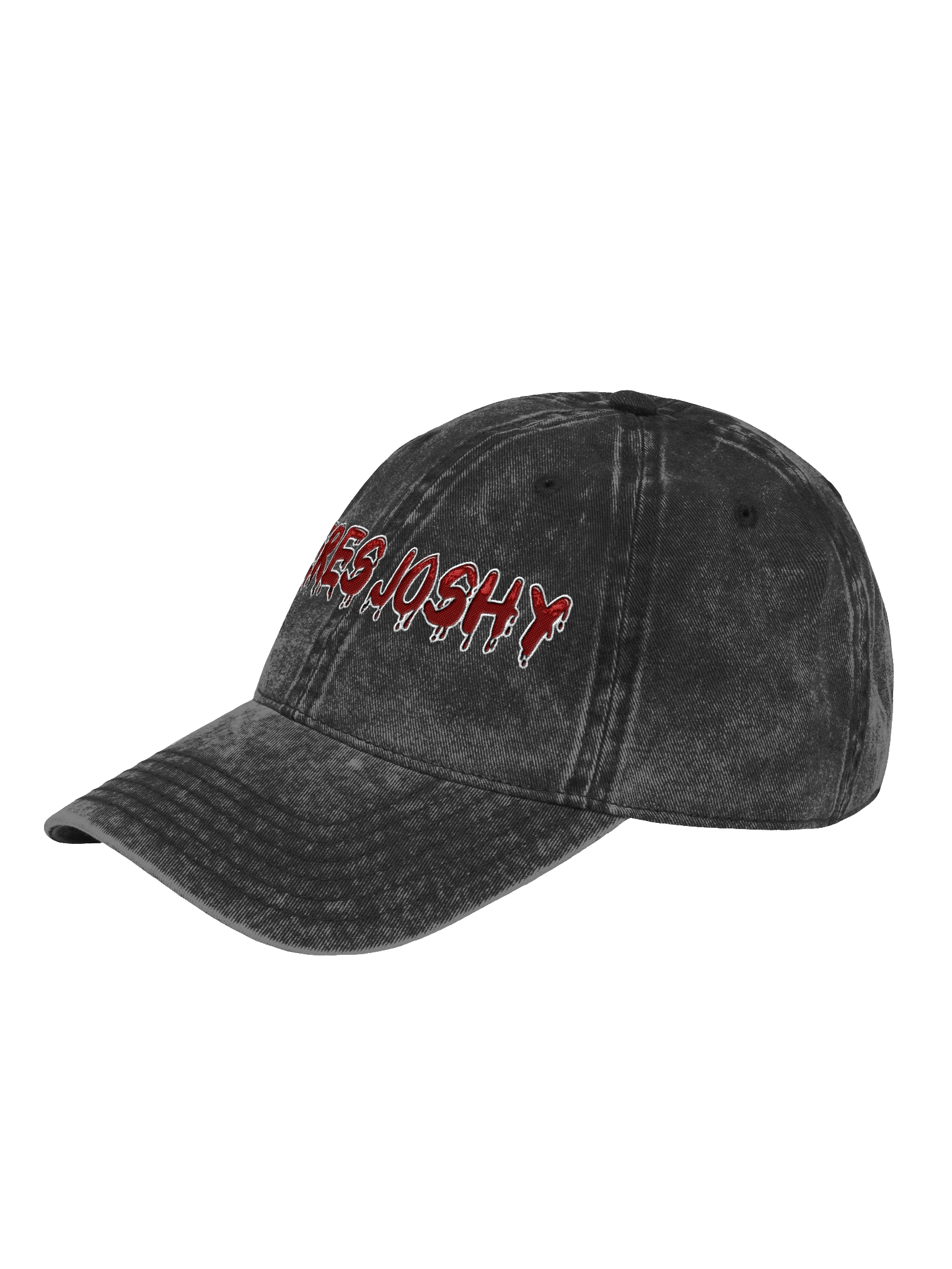 Joshy Vintage Wash Dad Hat "Red Letters" product image (3)