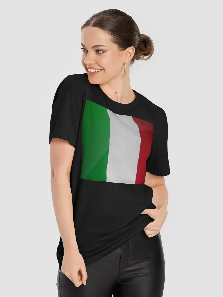 Supersoft Unisex Italian Flag T-Shirt | Graphic Grove Exclusive product image (1)