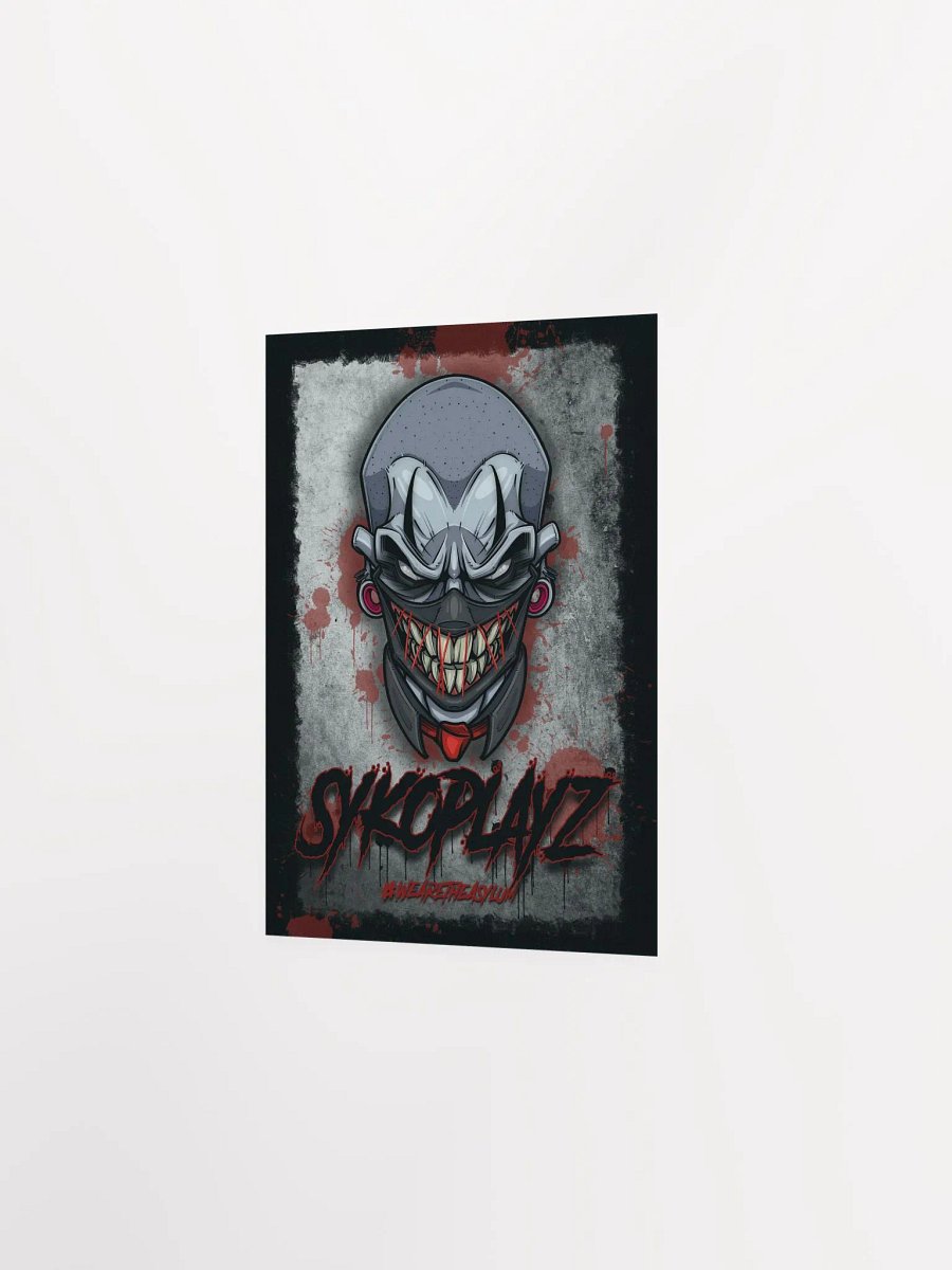 SykoPlayz Red Bloody Poster product image (9)
