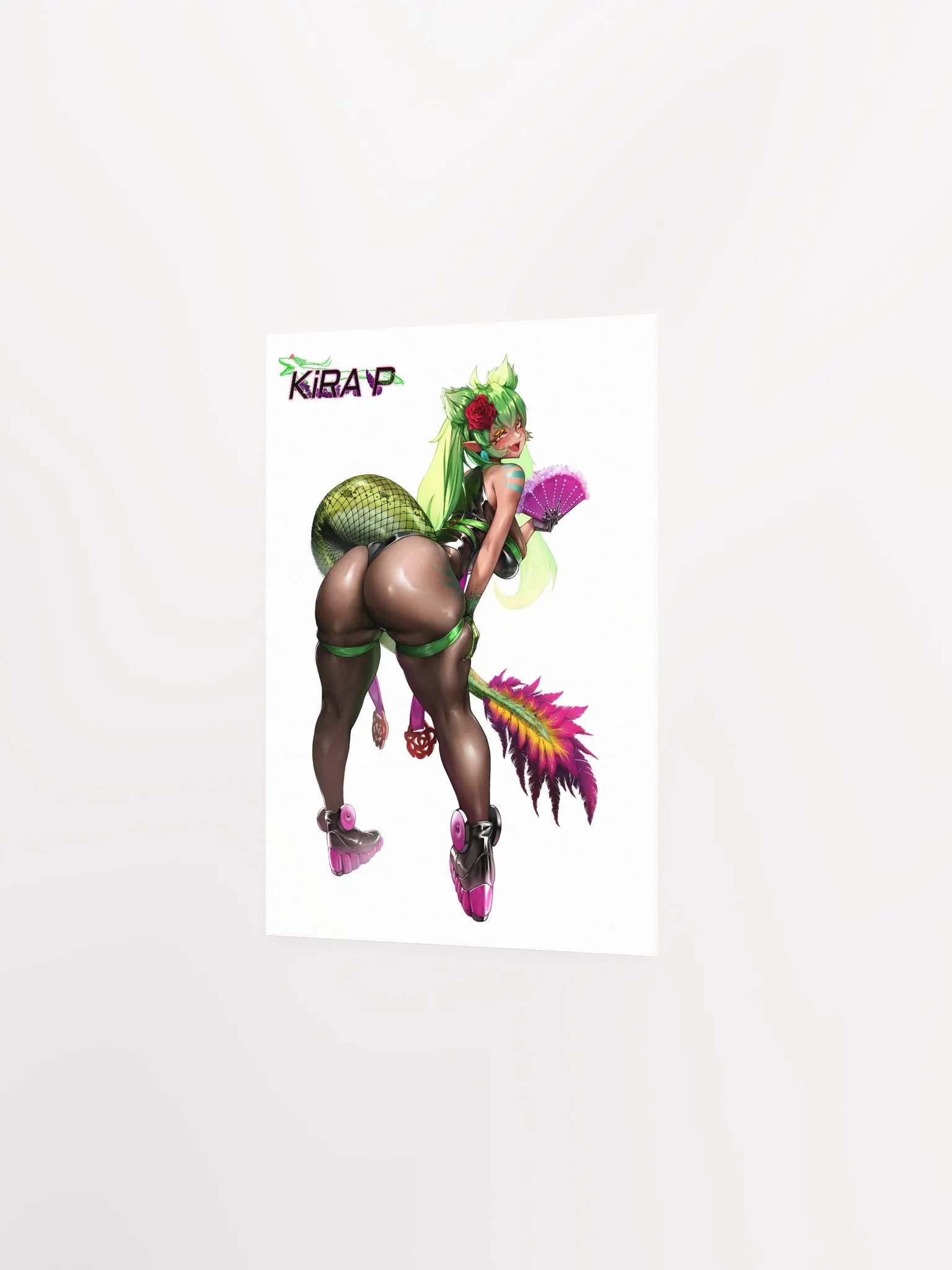 Raptor Girl Cake Poster product image (18)