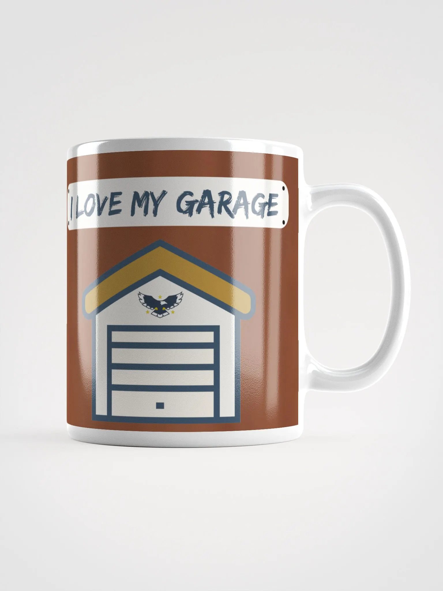 I Love My Garage - mug - white - mahogany product image (4)
