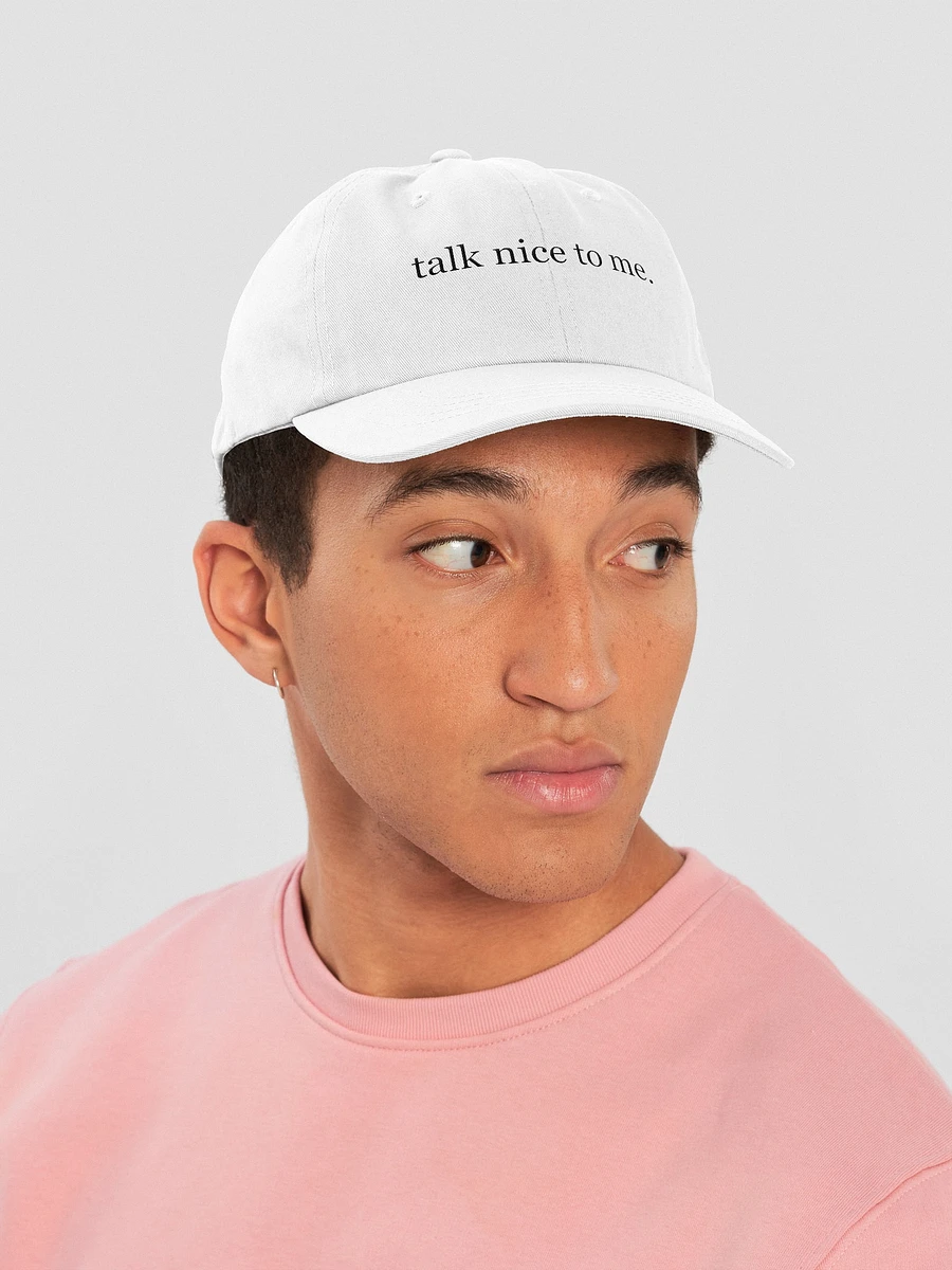 White Dad Hat product image (6)