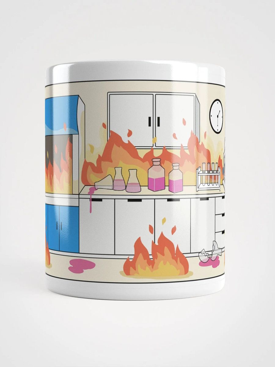 "Burning laboratory" Ceramic mug product image (5)