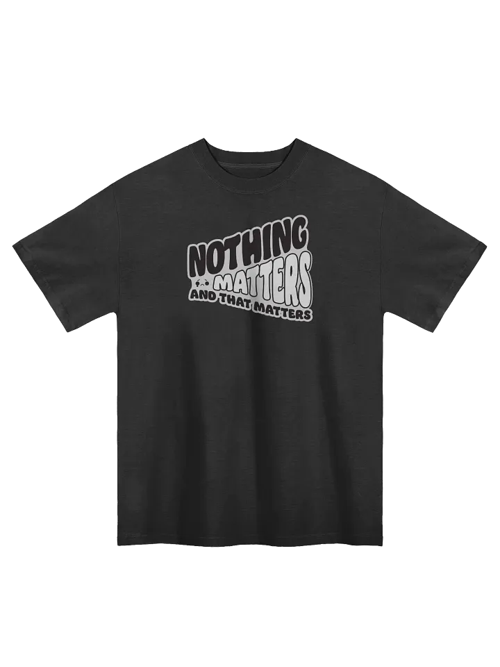 Matters Oversized Shirt blk product image (1)