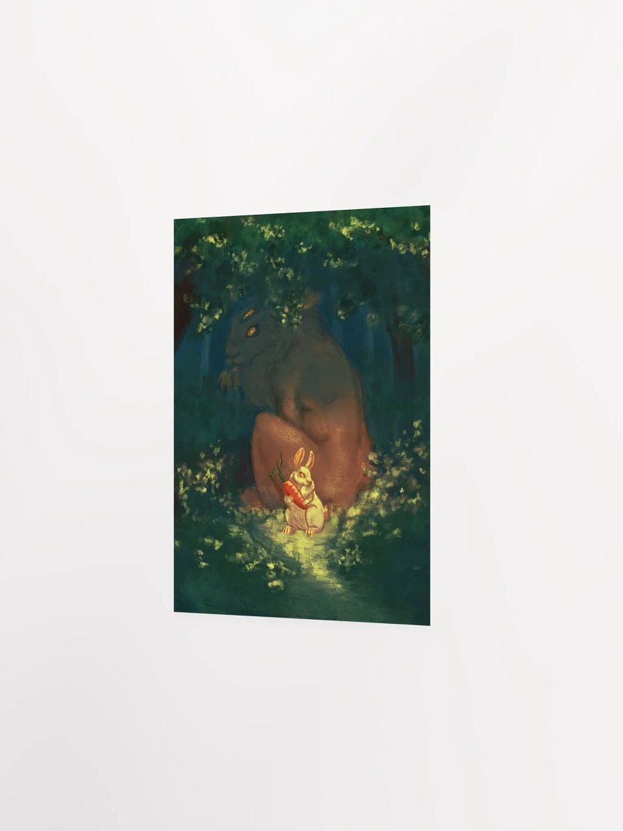 Bunny forest poster product image (6)
