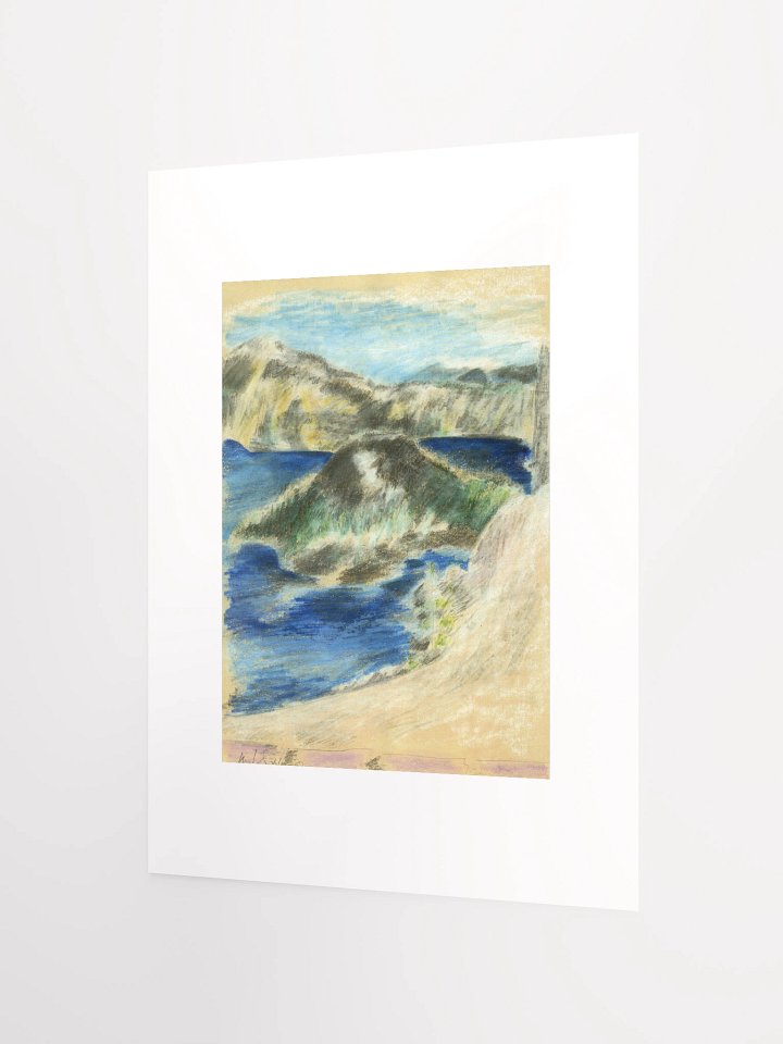 Crater Lake, OR 1986 print product image (2)