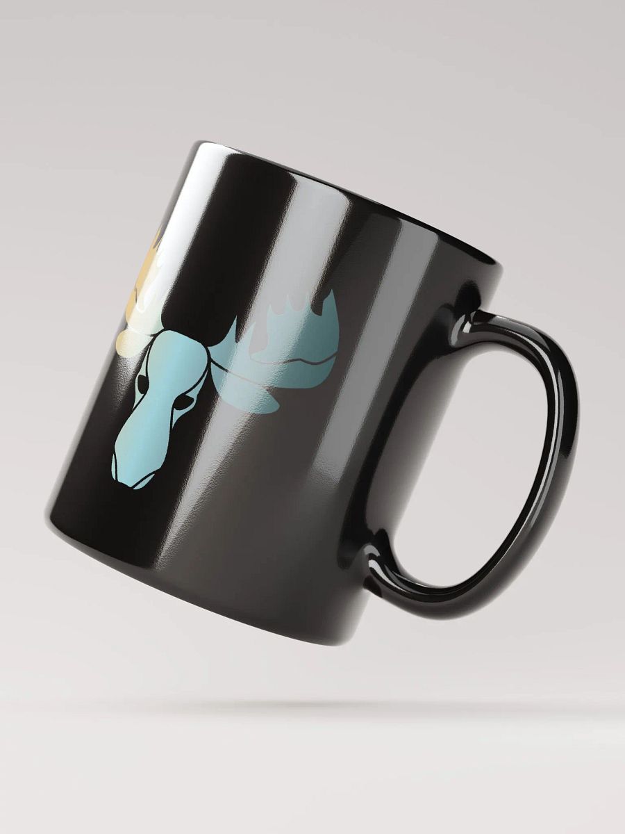 Madish Moose Black Glossy Mug product image (2)
