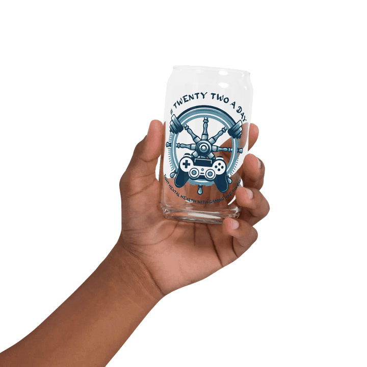 Mind Games Fitness Glass Cup product image (2)