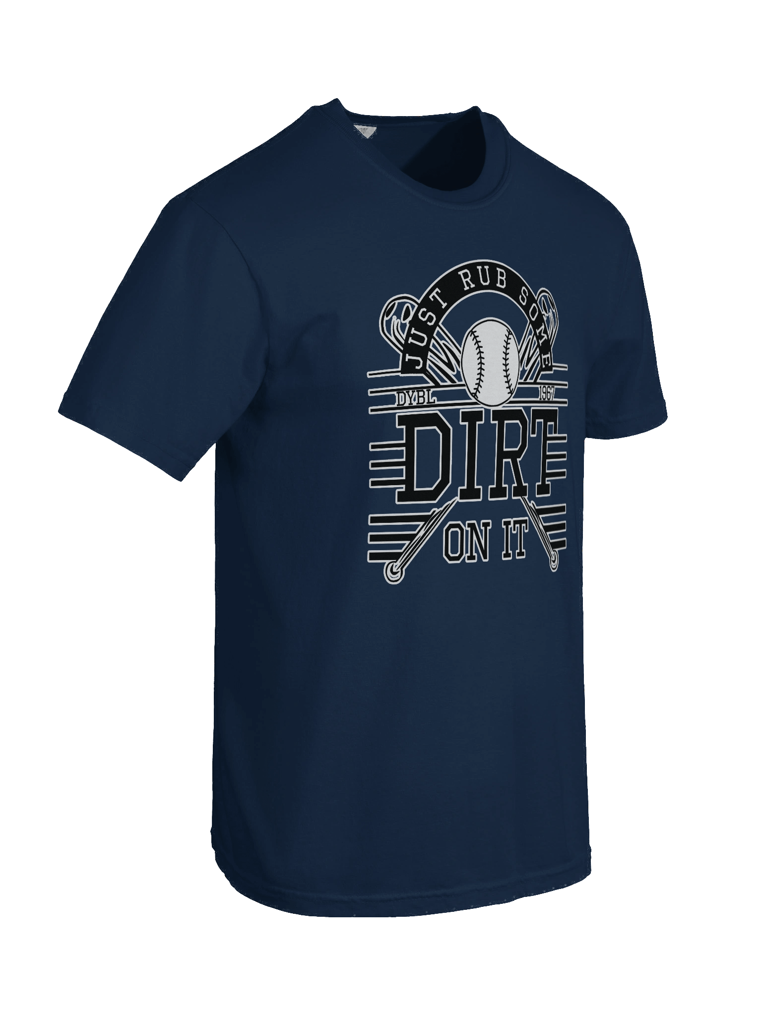 Vintage Baseball Crossed Bats Tee product image (70)