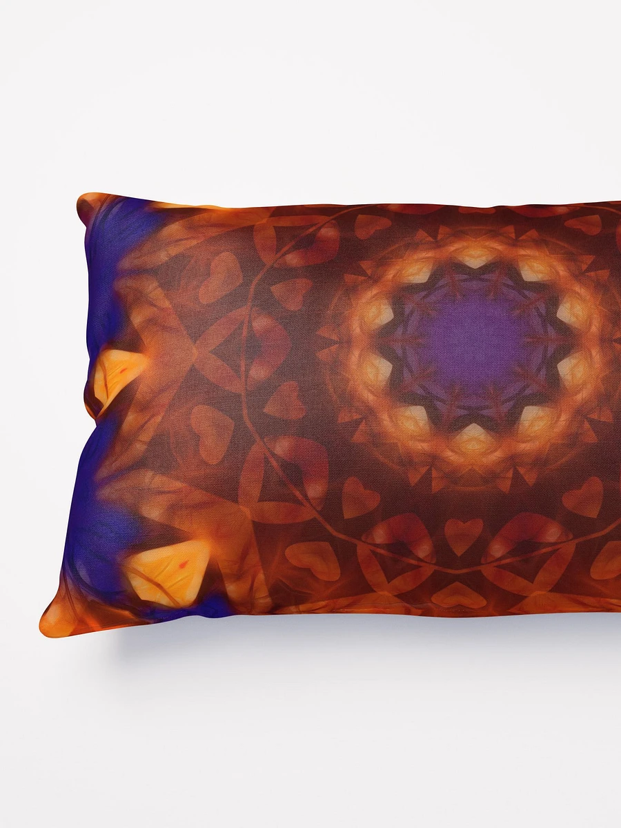 Blue and Orange Kaleidoscope Throw Pillow product image (7)