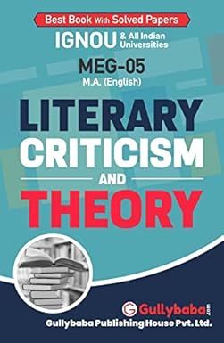 IGNOU MEG-05 Literary Criticism and Theory product image (1)