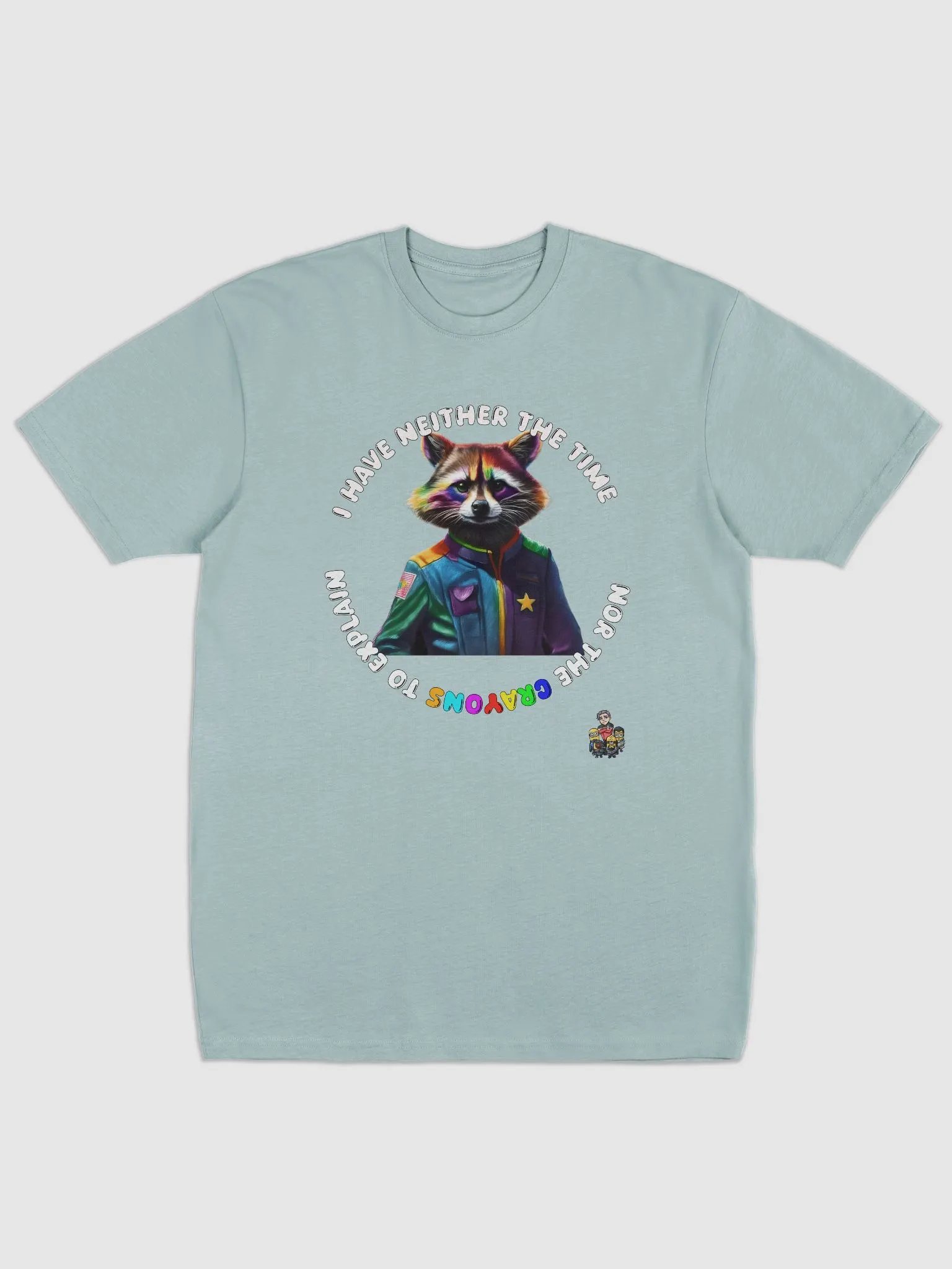 Space Raccoon Wisdom Tee product image (3)