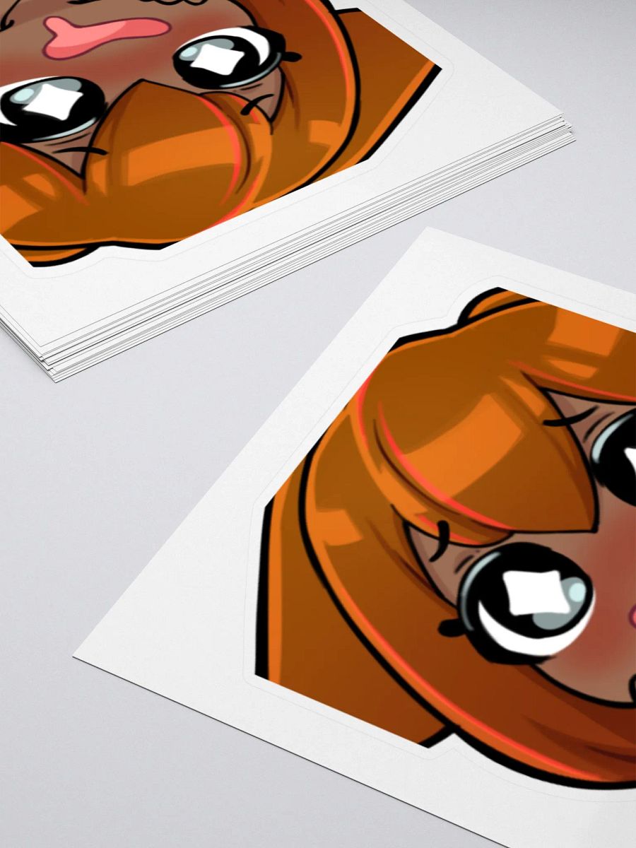 JPAG_Grey Gracidea Drool emote sticker product image (4)