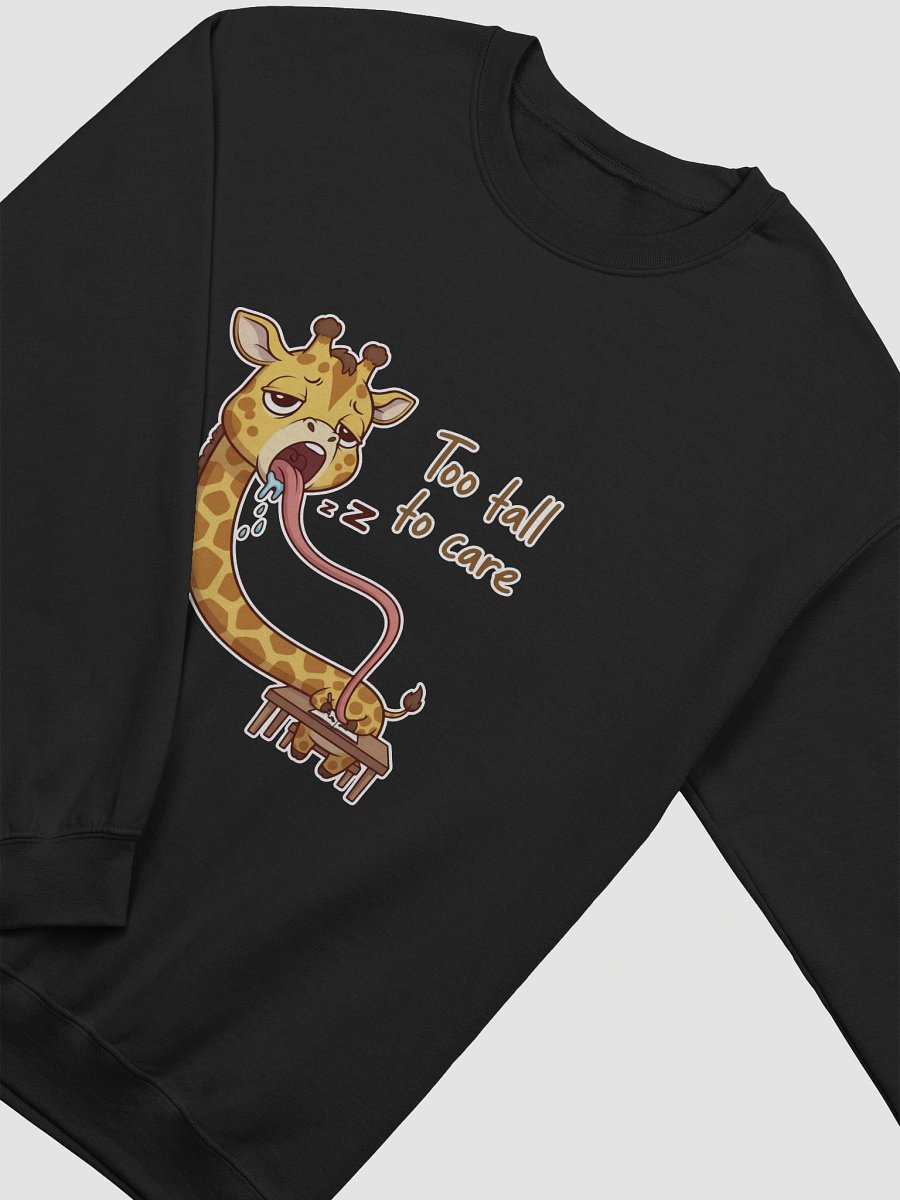 Lazy Giraffe Doing Doodles Crewneck Sweatshirt product image (3)
