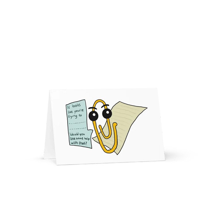 Cloppy Greeting Card product image (1)