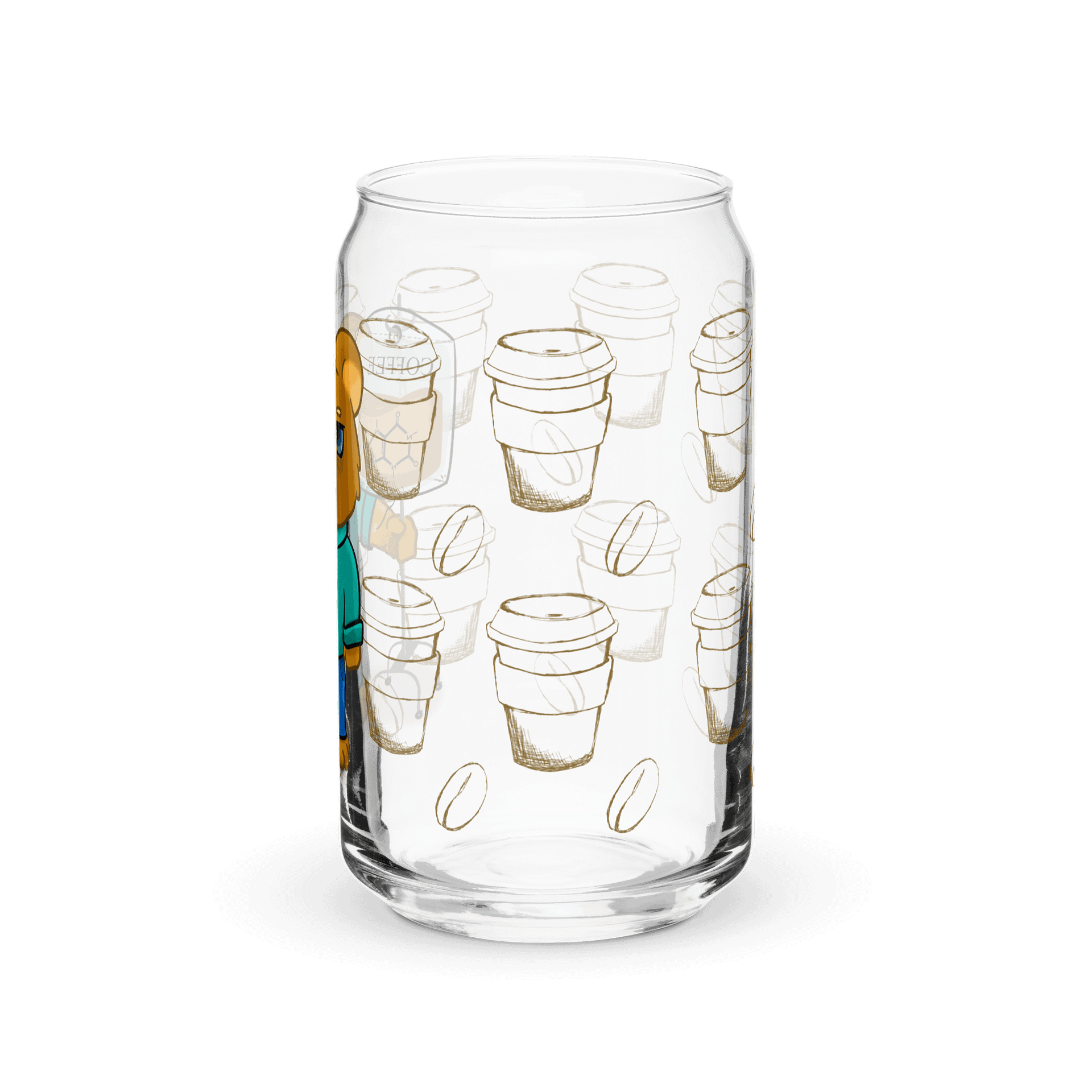 IV Coffee - Glass cup product image (7)