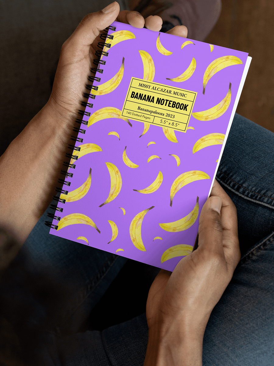 Bananapalooza Notebook product image (1)