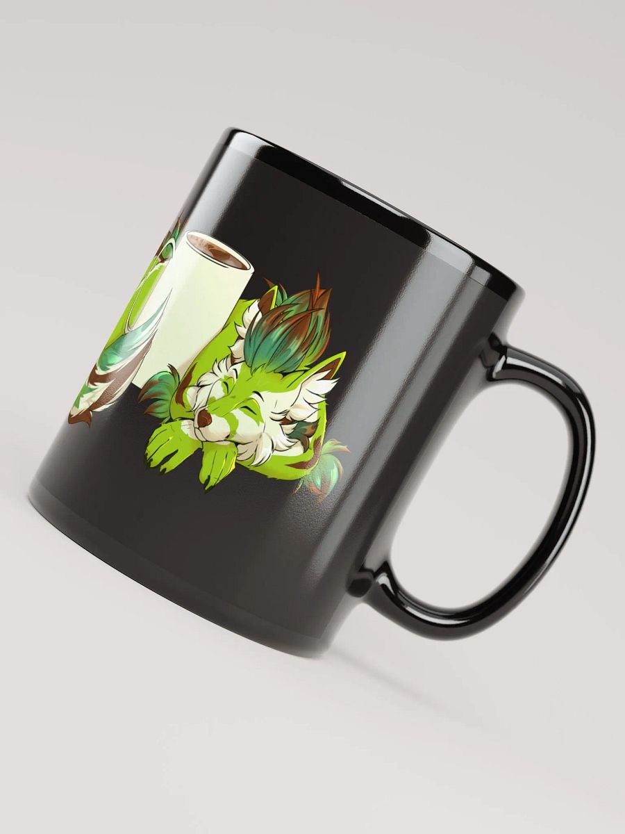 11oz Coffee Avocado Emblem Mug - Black product image (4)