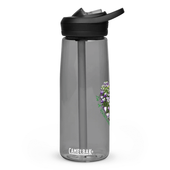 Garden Love Heart Print Water Bottle product image (1)