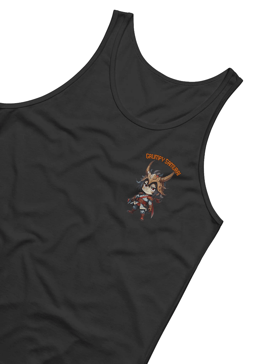 Grumpy Samurai Chibi Tank product image (14)