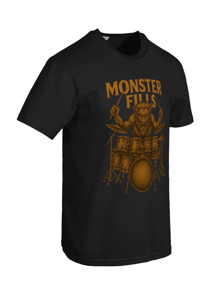 Monster Fills - Werewolf playing drums. product image (8)