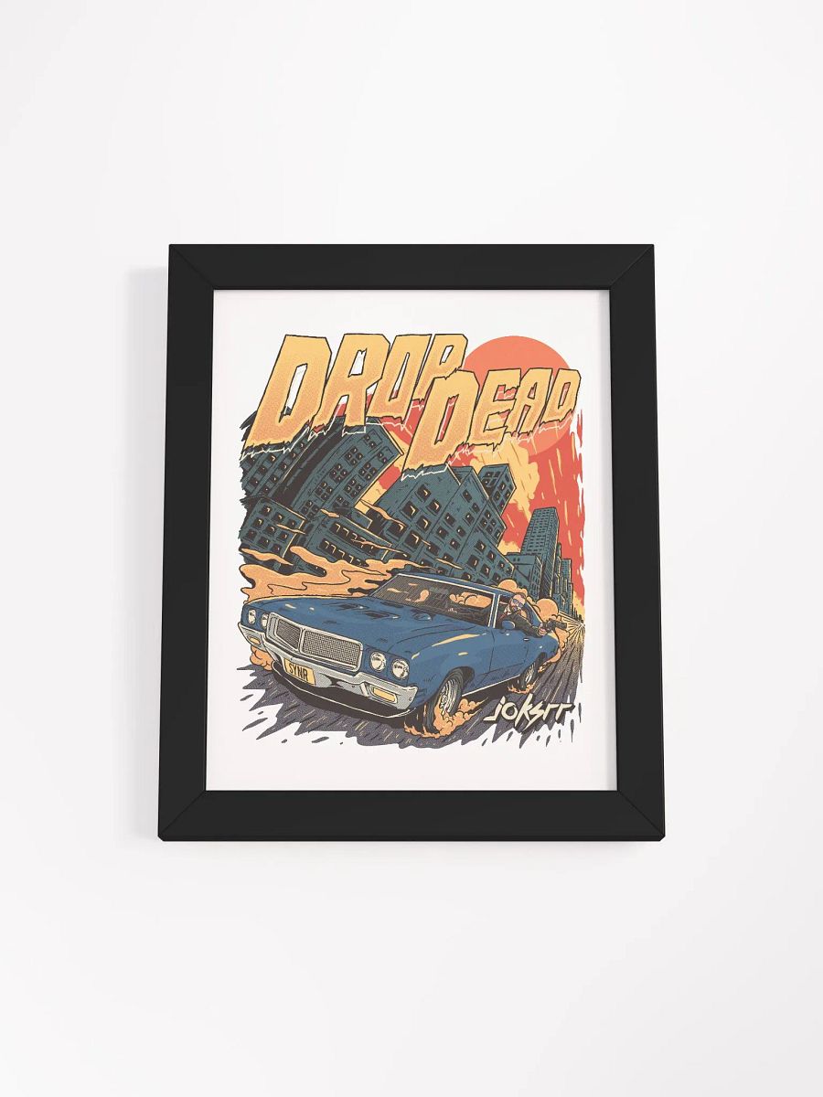 DROP DEAD Framed Poster product image (12)