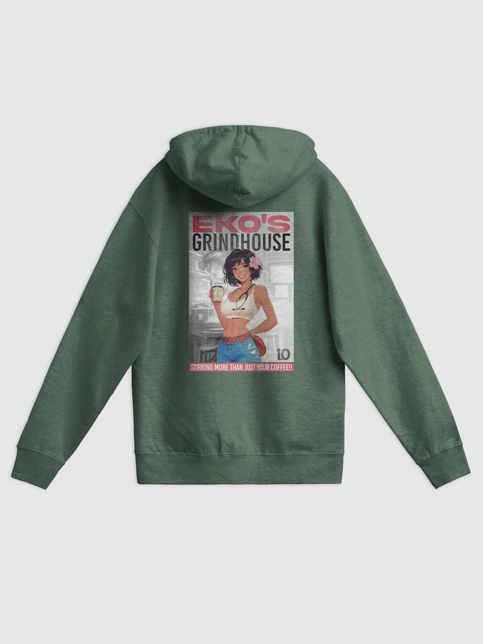Eko's Grindhouse B&W Hoodie product image (2)