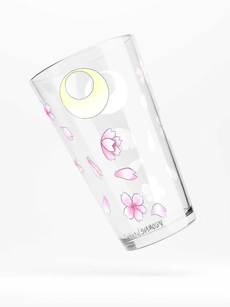 Sakura Moon Pint Drinking Glass product image (4)