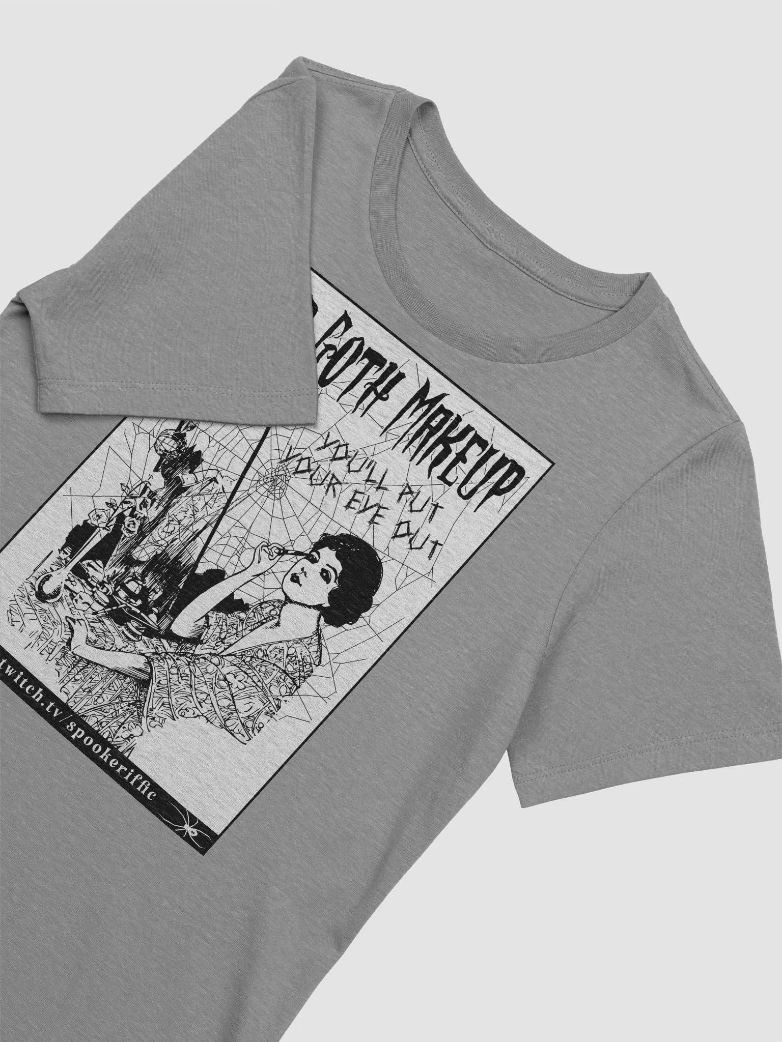 Bad Goth Makeup Femme Fit Tee product image (30)