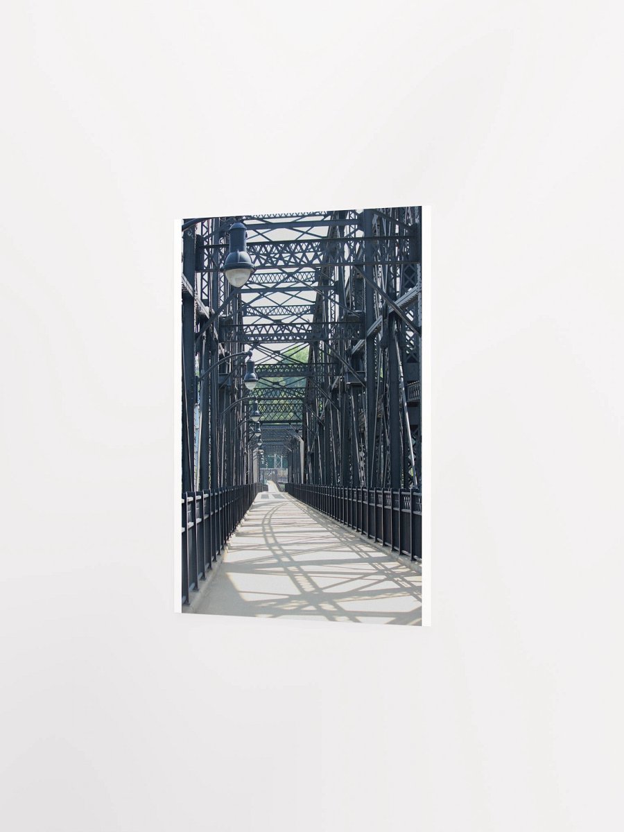 Pittsburgh - Hot Metal Bridge Northbound - print/poster product image (2)