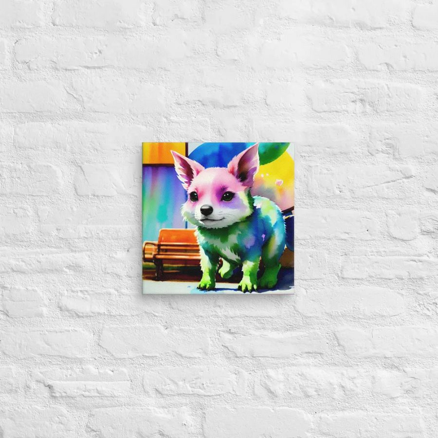 Cute Dog Digital Painting - v10 product image (12)