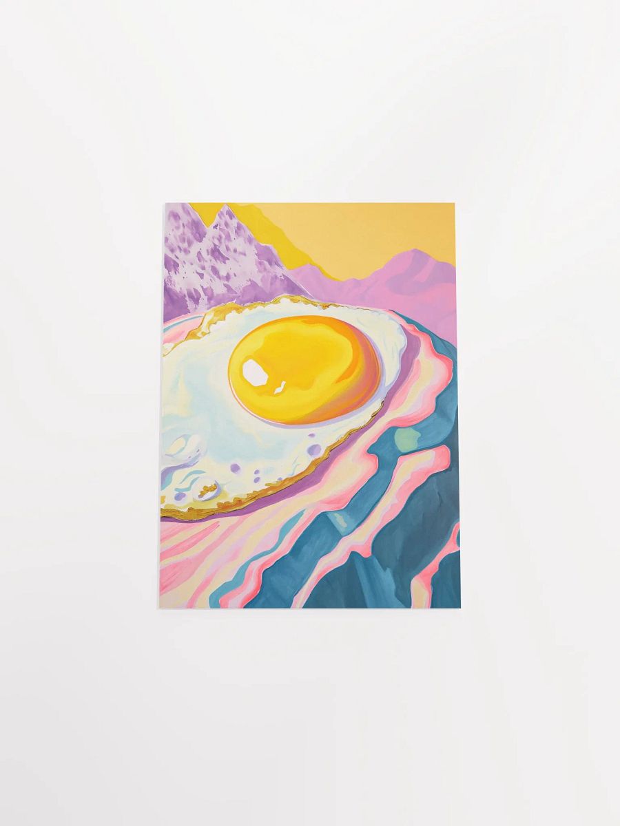 Whimsical Egg Landscape Poster product image (8)