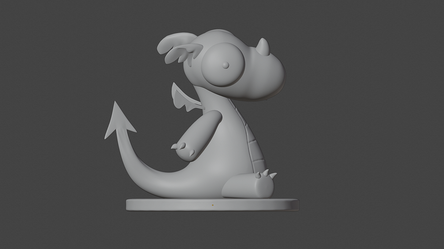 Waving Draco 1.0 3D Print File product image (5)