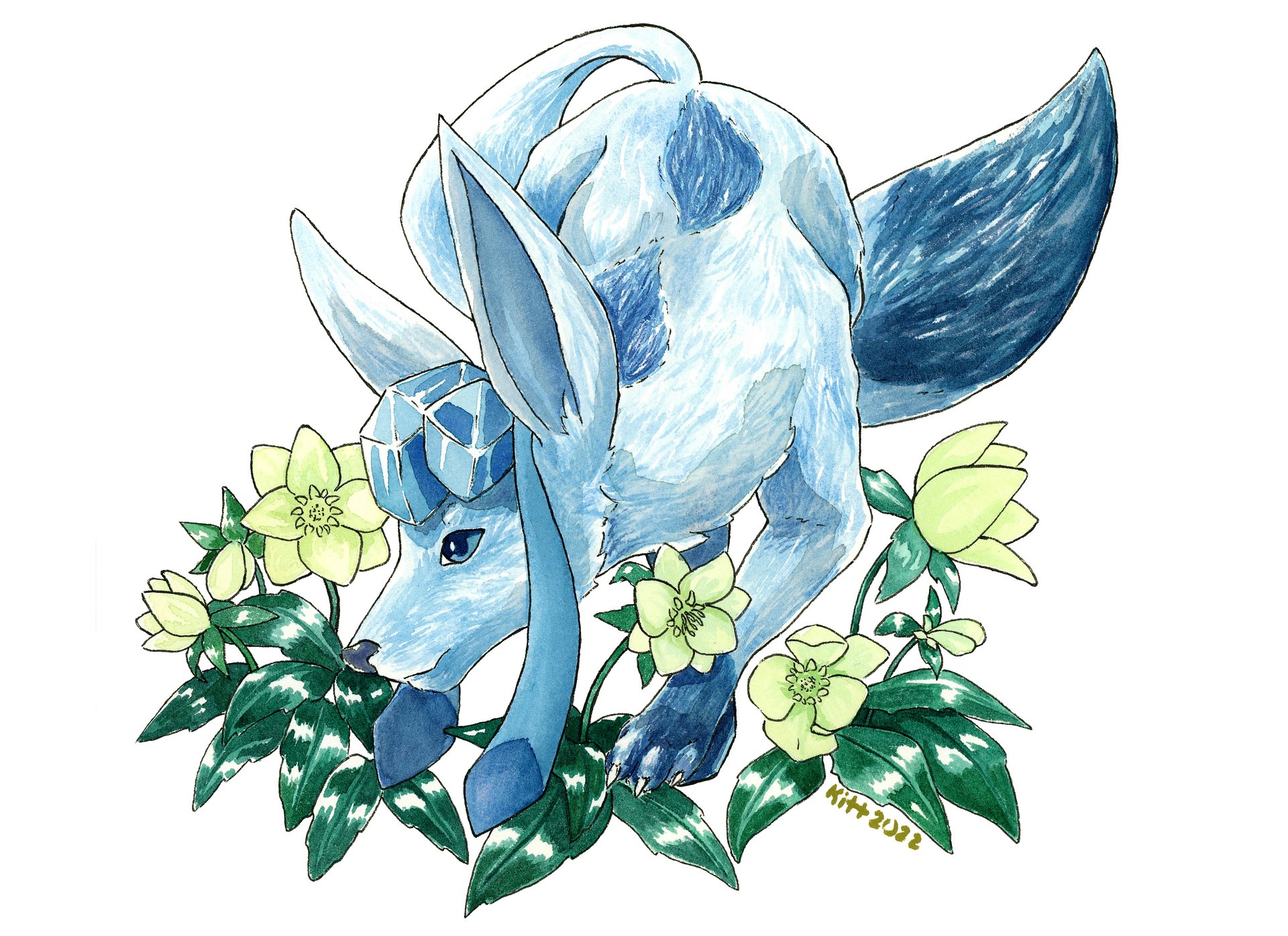 Helleborus Glaceon 8.5x11 Print product image (1)