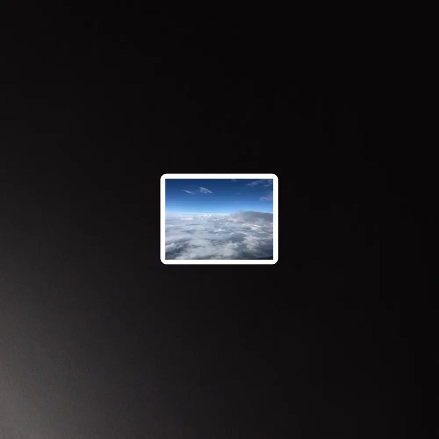 Nature Above the Clouds Die-Cut Magnet product image (3)