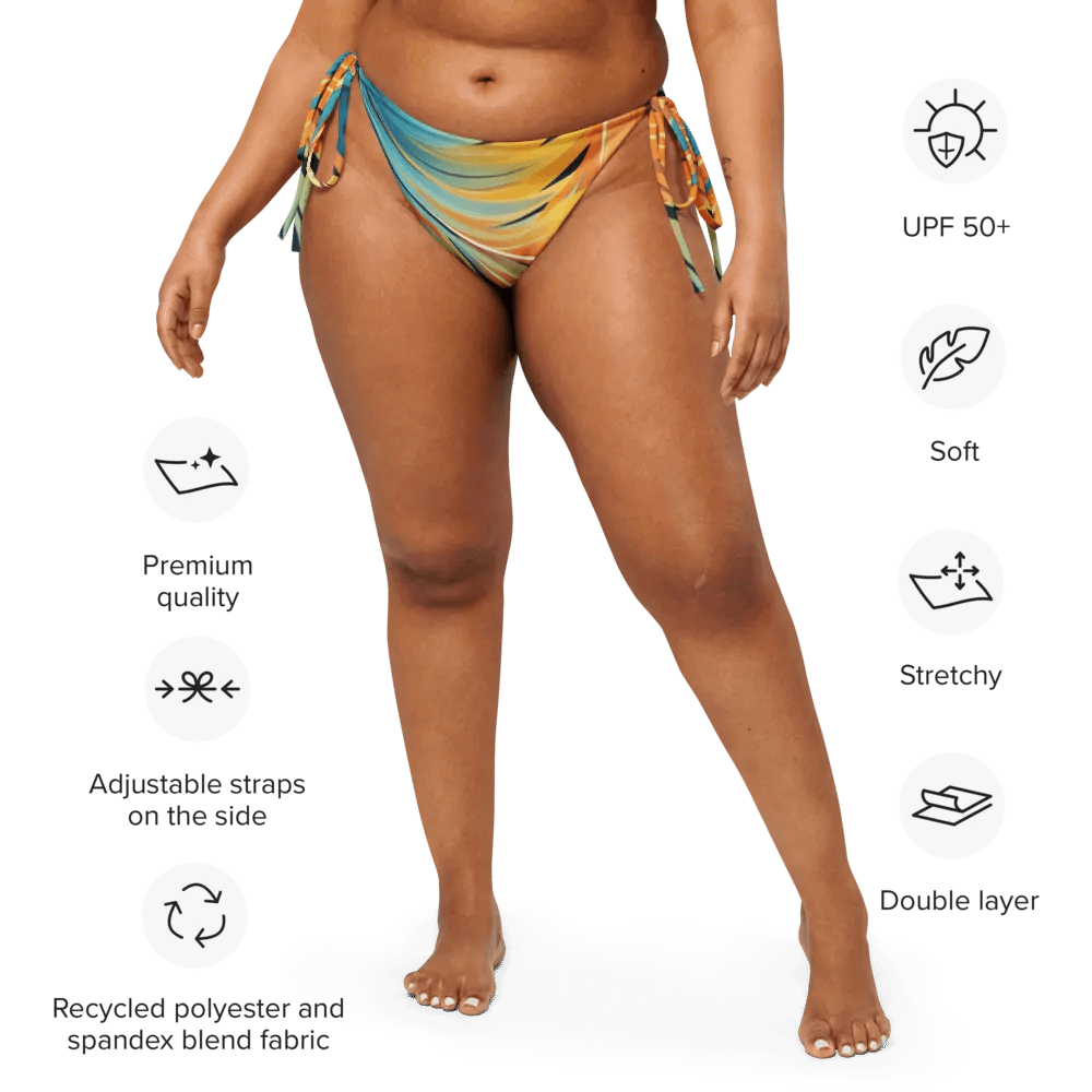 Tropical Flow String Bikini Bottom product image (2)