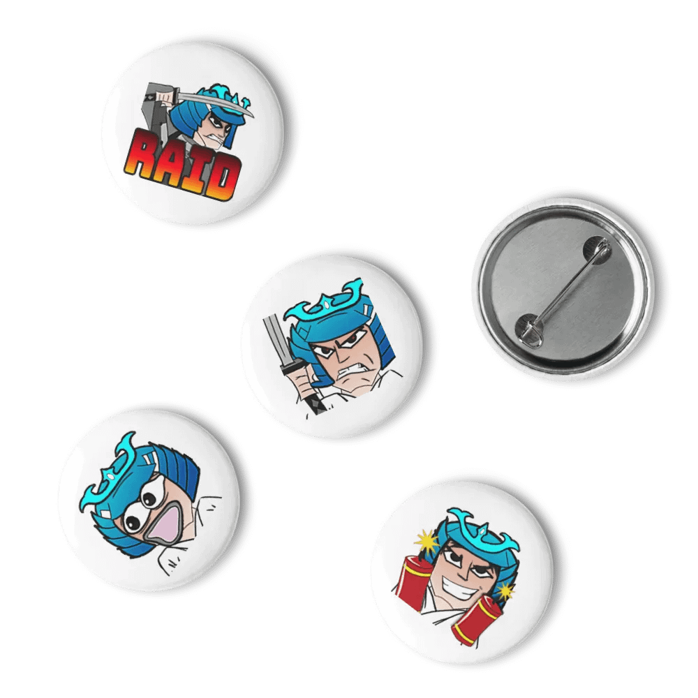Hoenma Emote Pin Button Set product image (10)