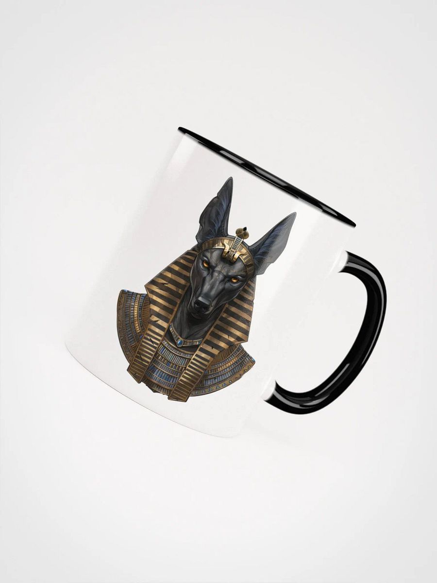Anubis - The God of the Dead Ceramic Mug with Black Color Inside product image (7)