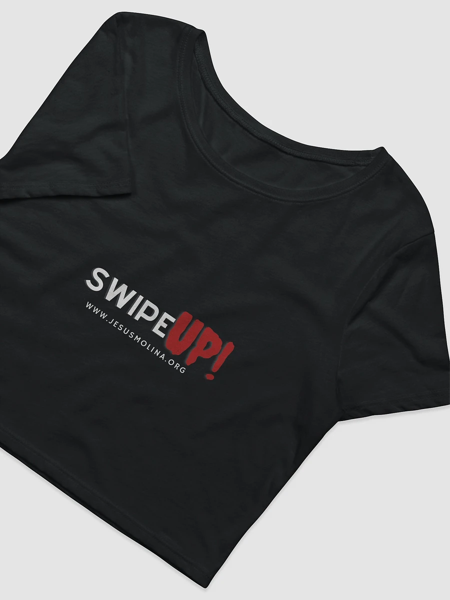 Swipe Up (Black T-shirt Women) product image (2)