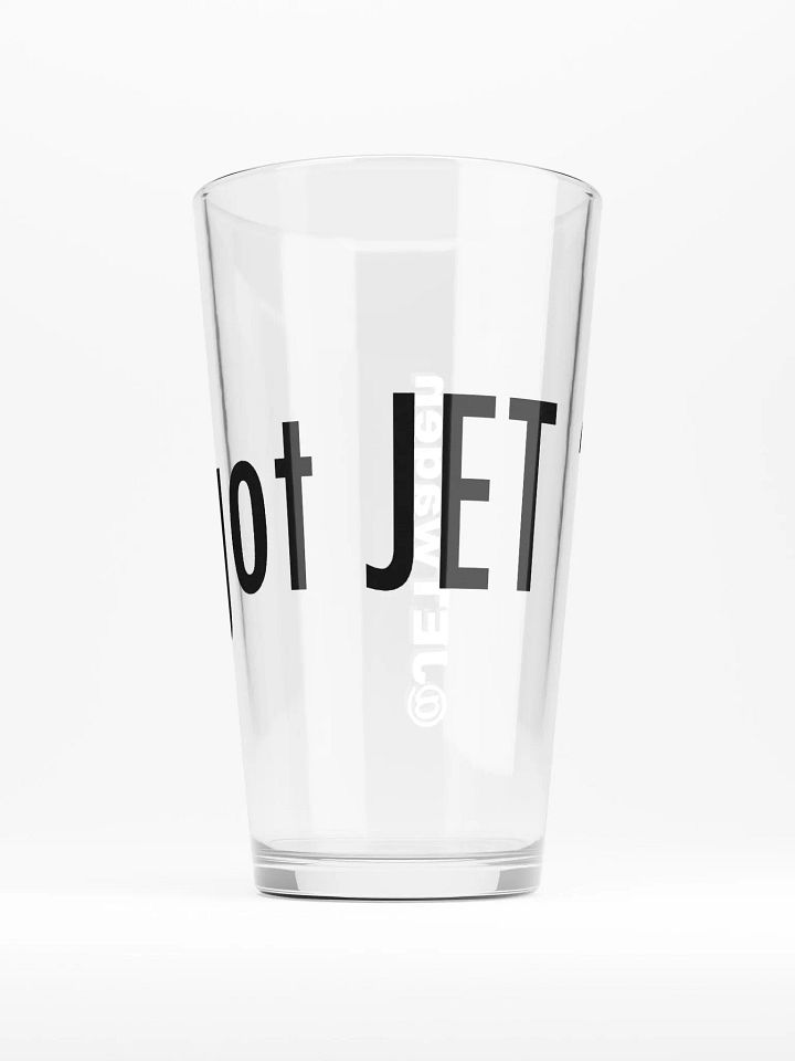got JET? - Pint Glass product image (1)