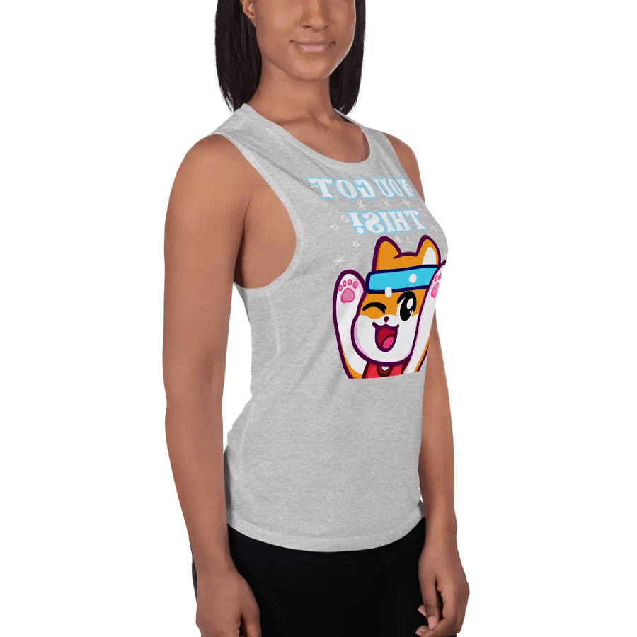 Women's Flowy Scoop Encouragement Tank! product image (9)