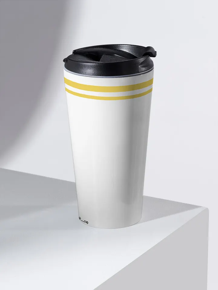 Stainless Steel Travel Mug - Classic Lined product image (2)
