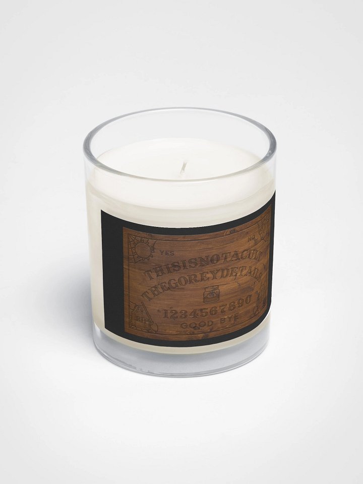 I'm Board - Soy Wax Candle In A Clear Glass Jar product image (2)