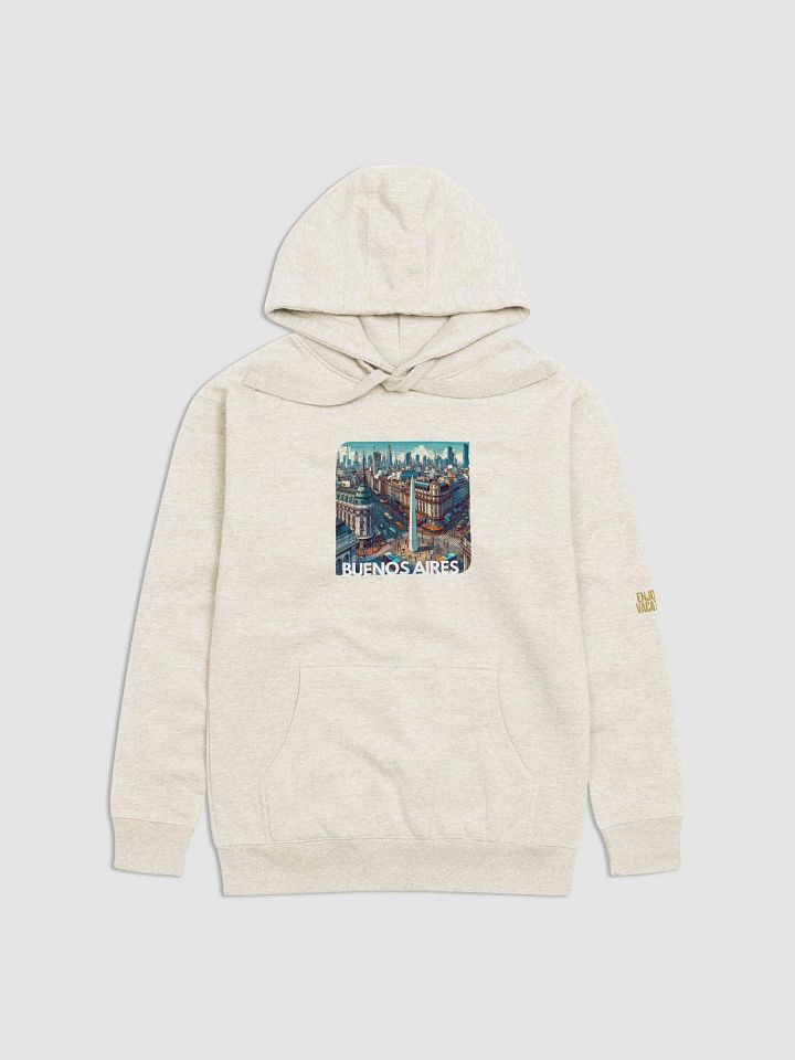 Cotton Heritage Unisex Premium Hoodie | AI Design Buenos Aires city product image (1)